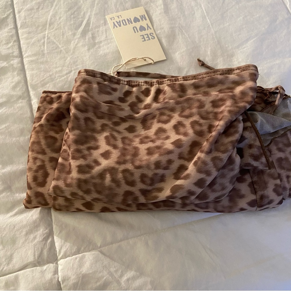 Leopard Print Skirt - Picture 9 of 9